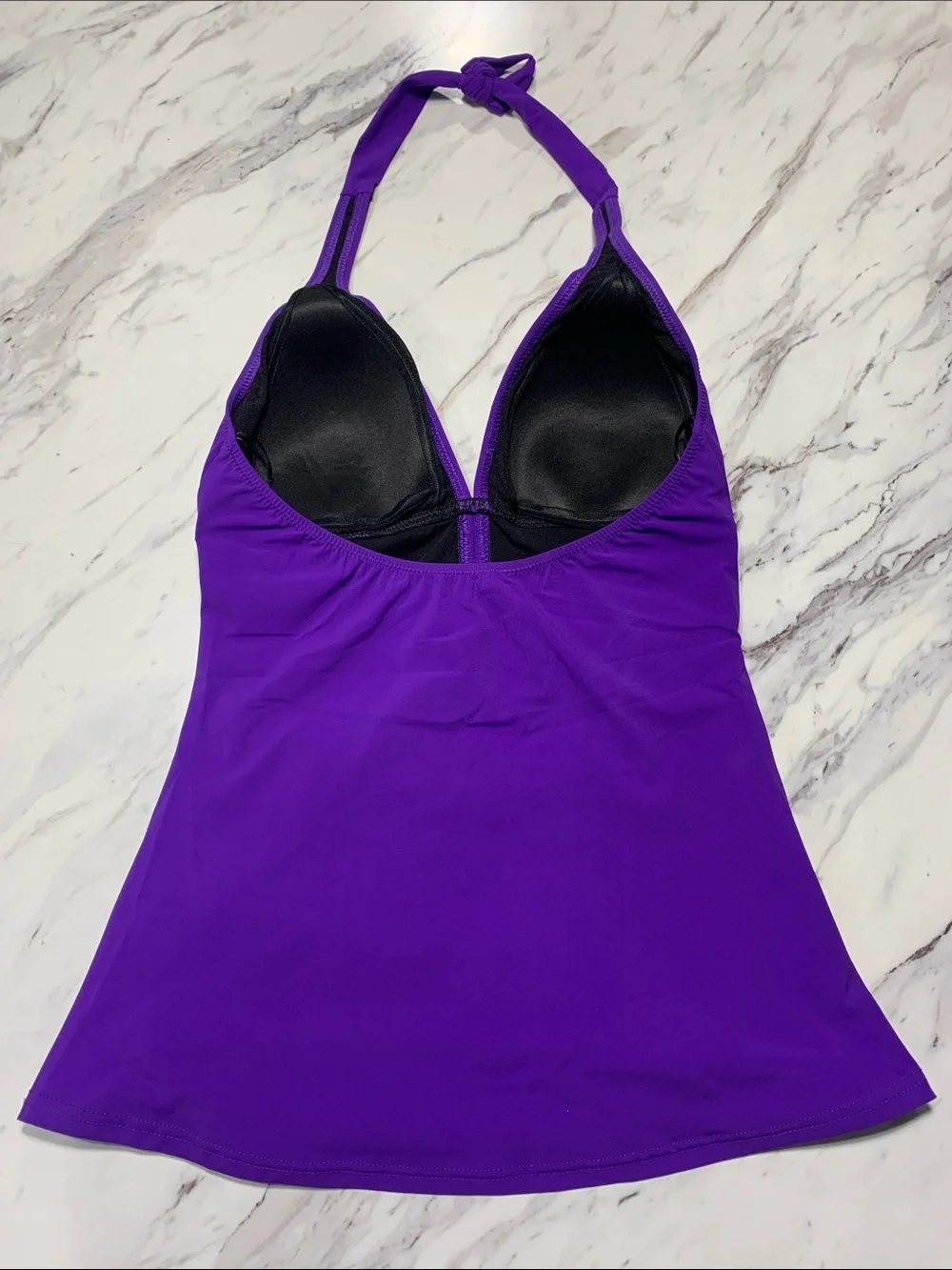 Profile By Gottex Purple Halter One-Piece Tankini
